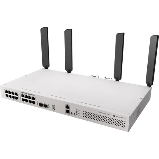 MikroTik CRS418-8P-8G-2S+5axQ2axQ-RM 16-ports L2/L3 PoE switch