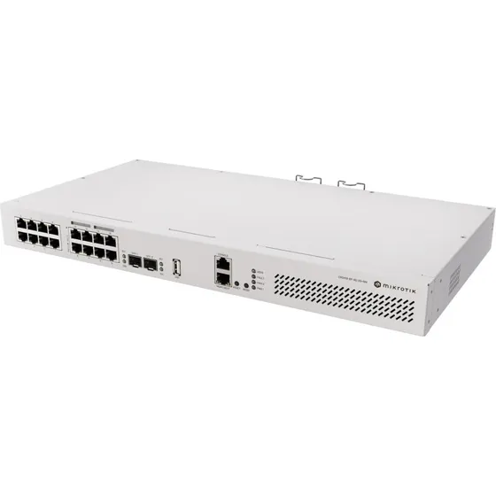MikroTik CRS418-8P-8G-2S+RM  16x Gigabit, 2x SFP+, PoE, 1U