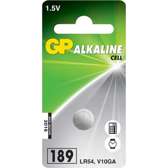 GP LR54 (LR1130/189) 1,5V Alkaline knapcelle - 1 stk.