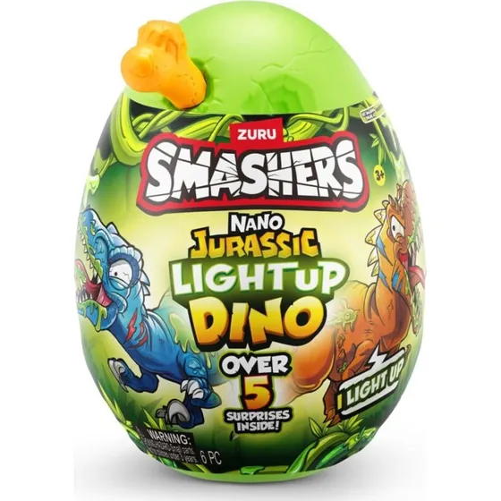 Zuru Smashers Jurassic Nano-æg med lys – Series 1