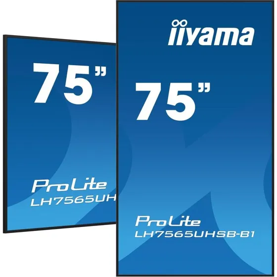 iiyama ProLite LH7565UHSB-B1 75" 4K UHD Android IPS 800 cd/m