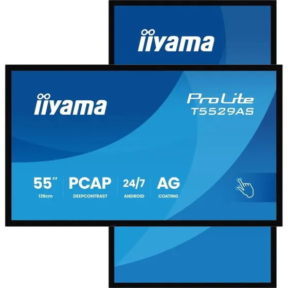 iiyama ProLite T5529AS 55" 4K interaktiv touchskrm (Android)