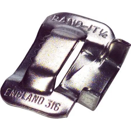 C254 Clips ½" rustfri SS201