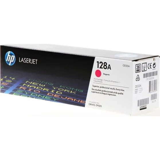 HP Toner CE323A (128A) Magenta  1.300 sider