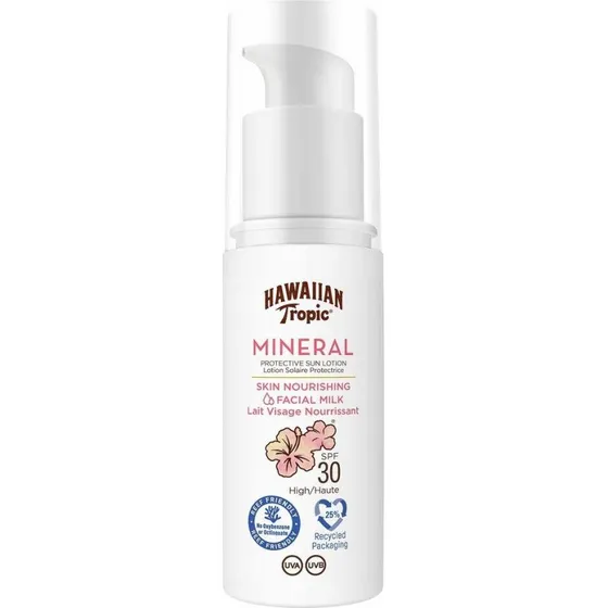 Hawaiian Tropic Mineral Facial Milk SPF 30 - 50 ml