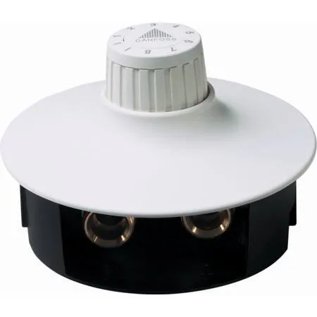 Danfoss FHV-R 3/4 inkl. indbygningsdse/plade (hvid)