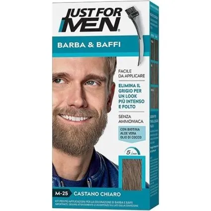 Just For Men Moustache & Beard Lysebrun M25