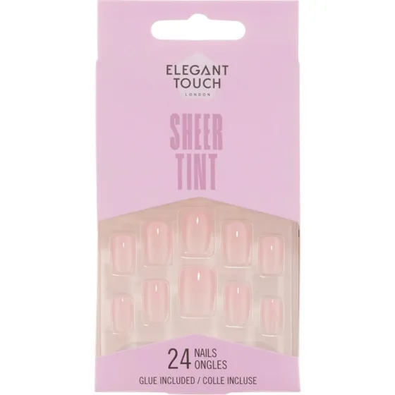 Elegant Touch Sheer Tint Ballerina Pink 24 stk.