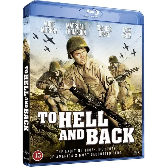 Audie Murphy: To Hell and Back - Blu-ray (Engelsk, DK-undertekster)