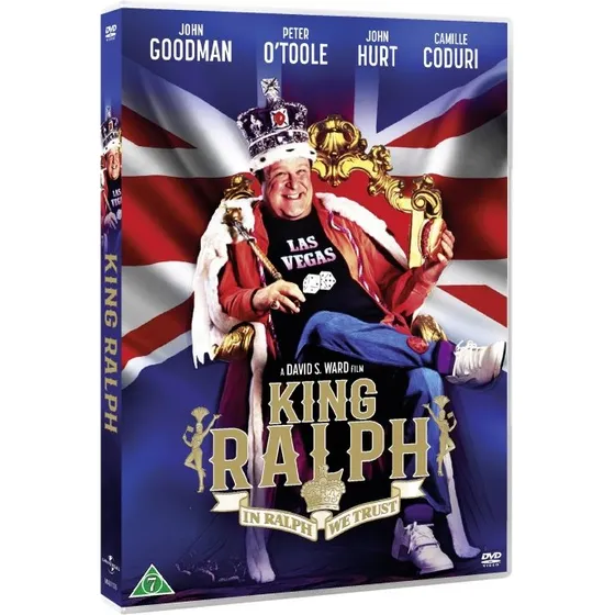 King Ralph – John Goodman (DVD, komediefilm 1991)
