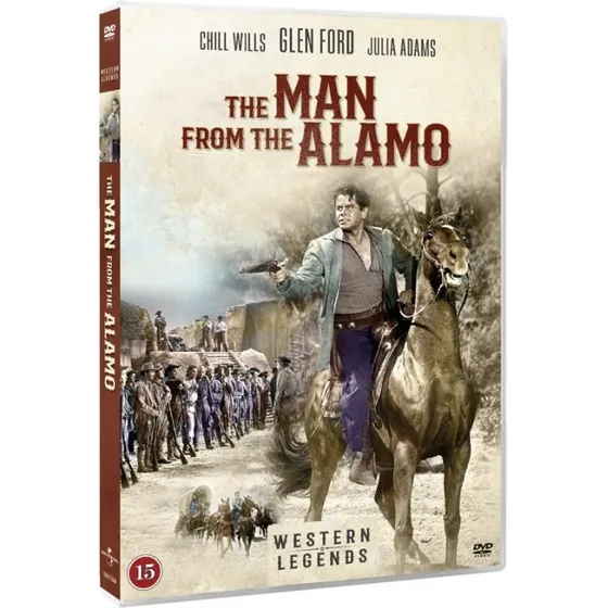 Glenn Ford  The Man From The Alamo (DVD, 1953, DK-undertekster)