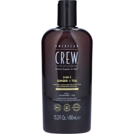 American Crew 3-i-1 Ginger + Tea 450 ml