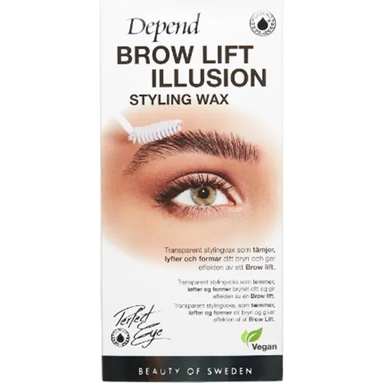 Depend Perfect Eye Brow Lift Illusion Wax, transparent 5 g