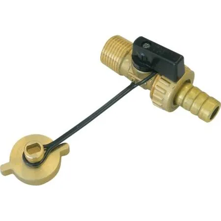 Universal Bundstophane 1/2" nippel og 1/2" slangeforsk