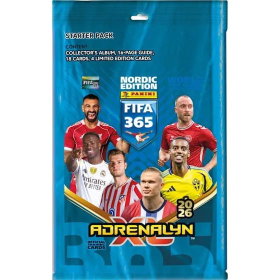 Panini FIFA 365 2026 Starter Pack  Nordic Edition