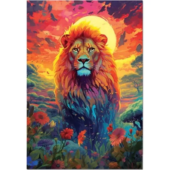 Educa Majesttisk Lveblik - 500 brikker