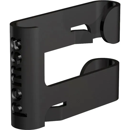 Solar Plus Samlestykke Gitterbakke Bjning BK8, Sort