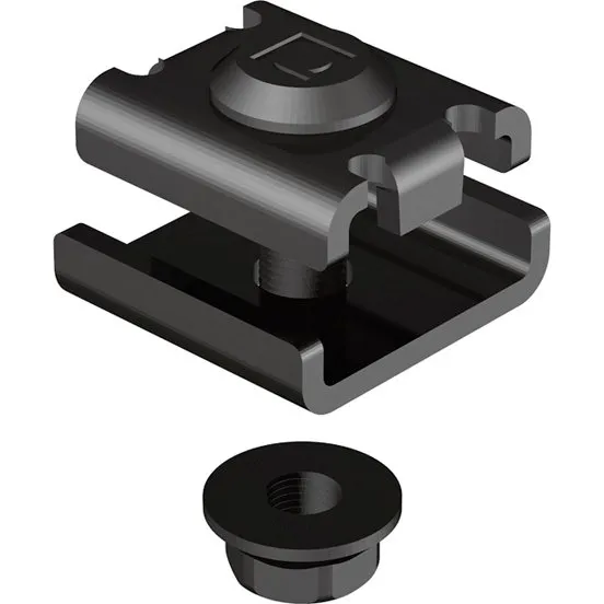 Solar Plus Koblingsskrue til gitterbakke Sort BK8