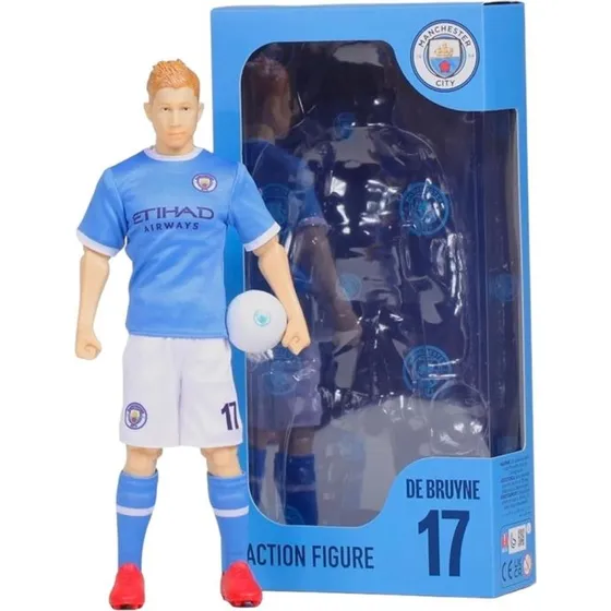 Socker Manchester City Kevin De Bruyne 20 cm