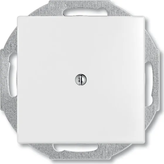 ABB B55 blnddksel, mat hvid