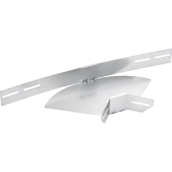 Wibe Justerbar hjørneflad 60x400x1 mm el-forzinket