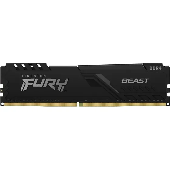 Kingston FURY Beast 16GB DDR4 3200 MHz CL16 (Sort)