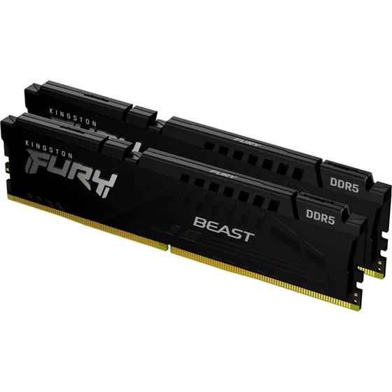 Kingston FURY Beast DDR5 32GB (2x16) 5600 MT/s CL36, sort