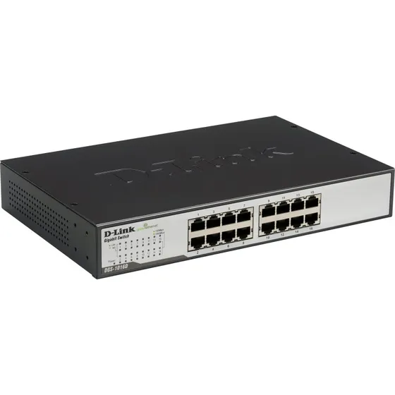 D-Link DGS-1016D 16-port Gigabit Unmanaged Switch