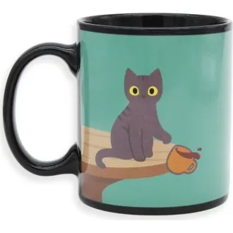 Winkee Naughty Cat varmefølsomt krus