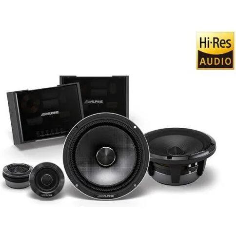 Alpine Status HDZ-65C 6,5" 2-vejs komponent højttalersæt