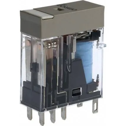 G2R-rel plug-in 8-polet (DPDT) 5 A 24 V DC