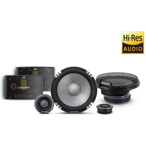 Alpine R2‑S652 16,5 cm Pro 2‑vejs komponentsæt