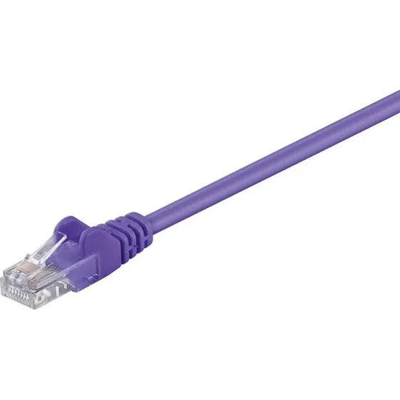 Goobay CAT5e U/UTP CCA netvrkskabel, 5 m, violet