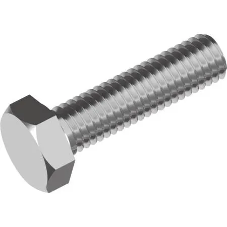 Stbolt M8x80 mm A2 (DIN 933) SW13 uden mtrik