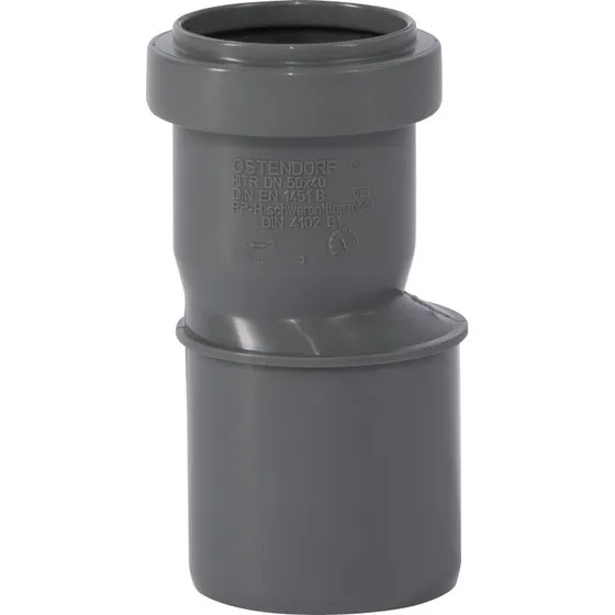 HT SAFE 50/40 mm reduktion  RAL 7043