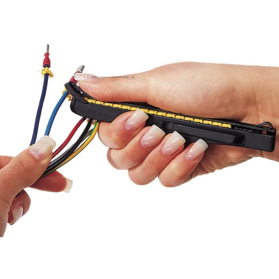 WIC Ledningsmrke 2 Gul W1