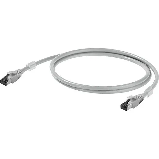 Uden mærke Patchkabel Cat.6A 2xRJ45 5 m grå