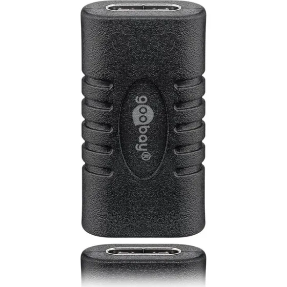 Goobay USB-C adapter hunhun, sort (5 Gbit/s)
