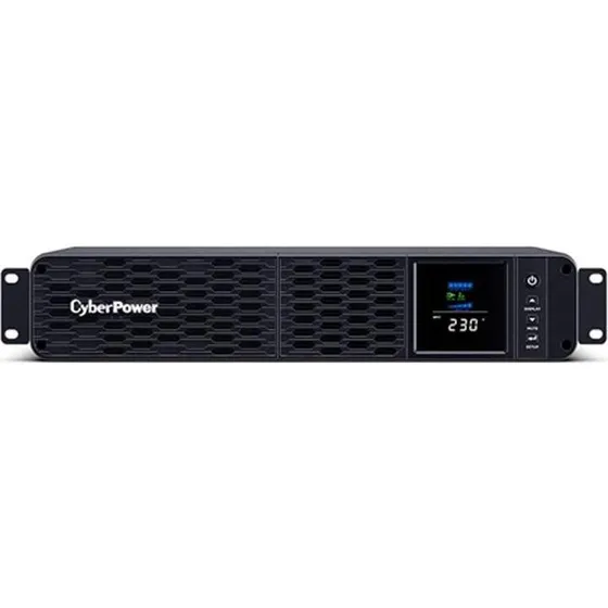 CyberPower CP1600EIPFCRM2U 1.6kVA (1000W) 2U rack UPS, sort
