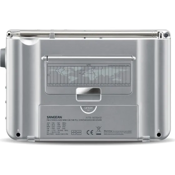 Sangean Discover ATS-909X2 privatradio, hvid