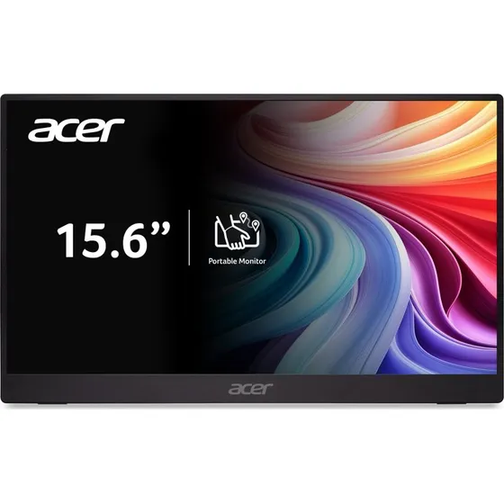 Acer PM161Q 16" FHD IPS USB-C/HDMI 60Hz  Sort