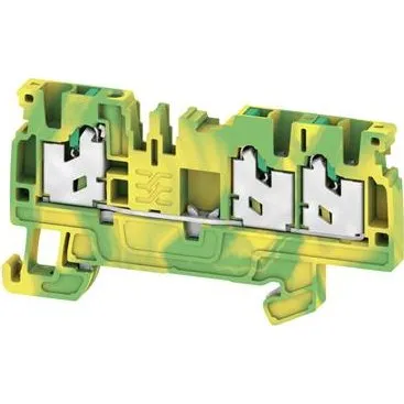 Snap In klemme AS3C 3-polet 2,5 mm gul/grn (PE)