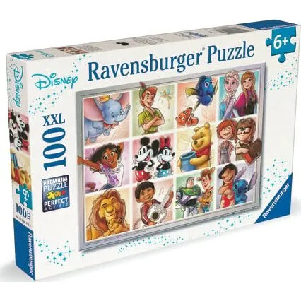 Ravensburger XXL Puslespil 100 brikker - Disney karakterer