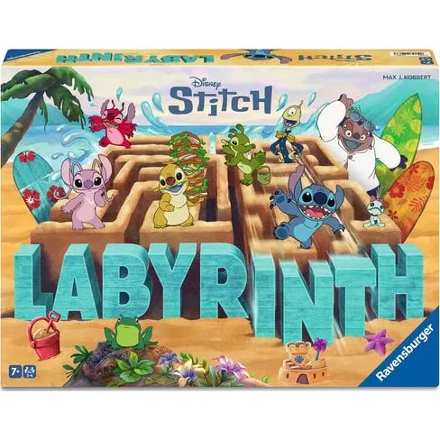 Ravensburger Labyrinth Stitch – Disney brætspil 7+ (2-4 spillere)