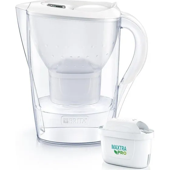 BRITA Marella vandfilterkande 2,4 l + 1 Maxtra Pro, hvid