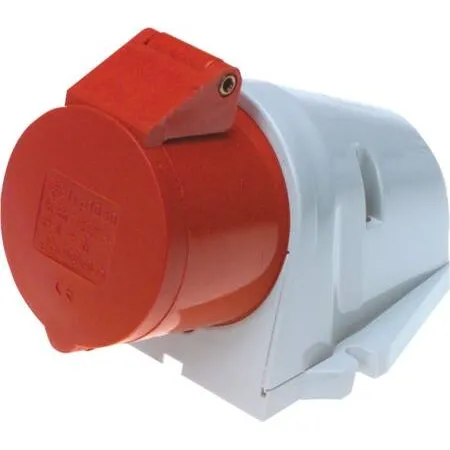 Cee Stikdse Vg H6 400V 32A 5-polet IP44, rd