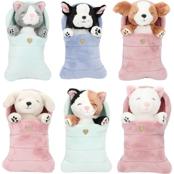 TOPModel Plys hunde og katte i sovepose (412867)