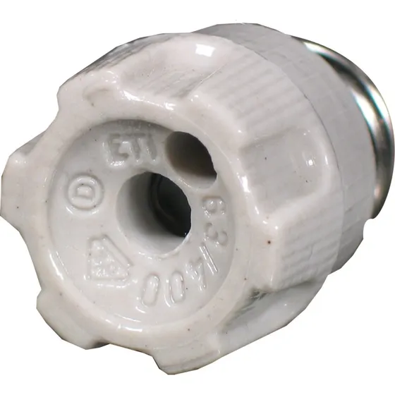 Sikringshoved D01 keramisk 16A 400V