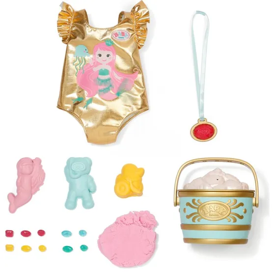 BABY born Beach Surprise strandst til 43 cm dukke
