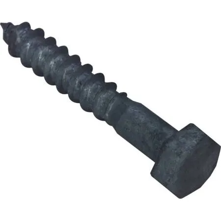 Standard Fransk skrue M8x50 varmforzinket (nøgle 13 mm)